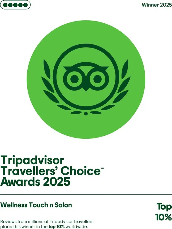 Tripadvisor Travellers’ Choice 2025, Wellness Touch n Salon